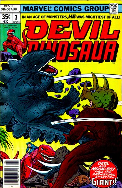 Devil Dinosaur 1978 #3 - mid-grade - $4.99