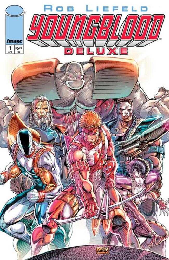 Youngblood Deluxe #1 CVR B Rob Liefeld Foil Variant 04/23/25