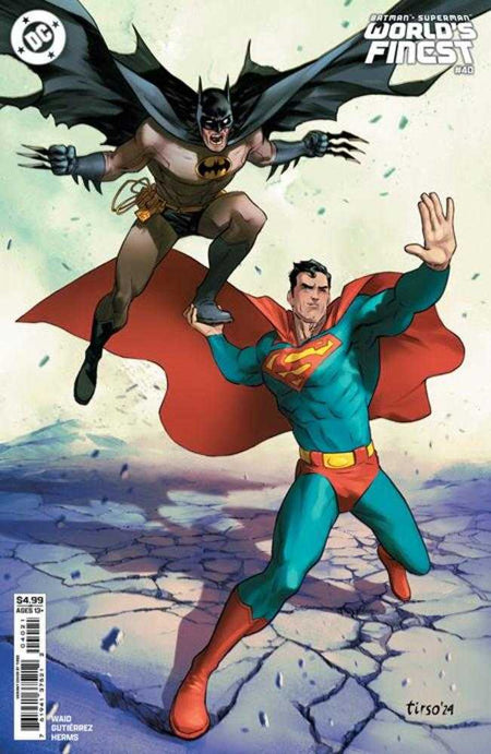 Batman Superman Worlds Finest #40 CVR B Tirso Cons Card Stock Variant 06/18/25