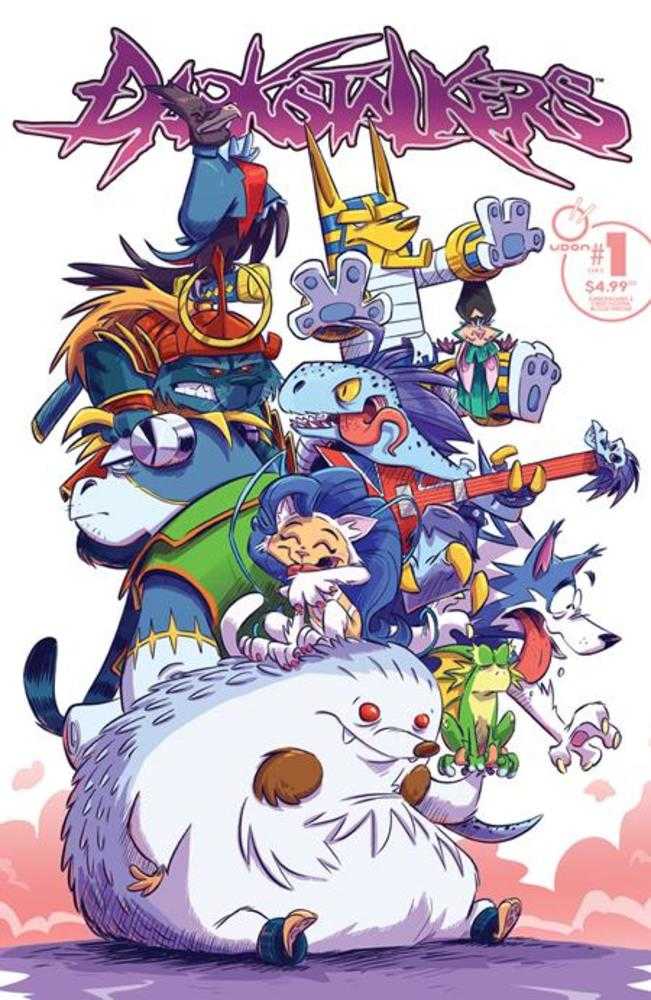 Darkstalkers X Street Fighter Blood Throne #1 One Shot CVR C Dax Gordine Variant 07/09/25