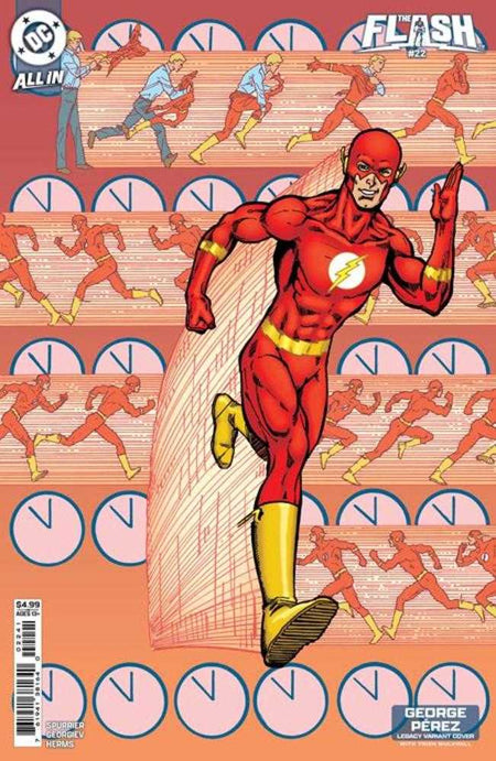 Flash #22 CVR D George Perez Legacy Card Stock Variant 06/25/25