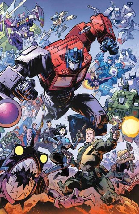 G.I. Joe #8 CVR G Jason Howard Energon Universe Second Anniversary Variant 06/18/25