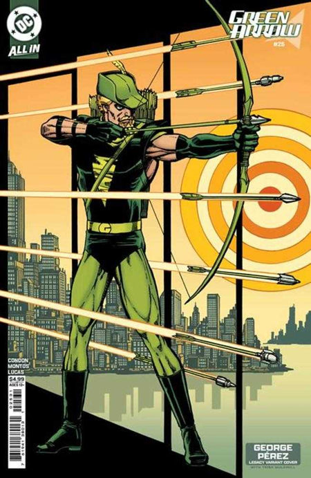 Green Arrow #25 CVR D George Perez Legacy Card Stock Variant 06/25/25