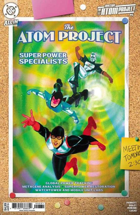 Justice League the Atom Project #6 CVR C Kevin Wada Card Stock Variant 06/04/25 (Of 6)