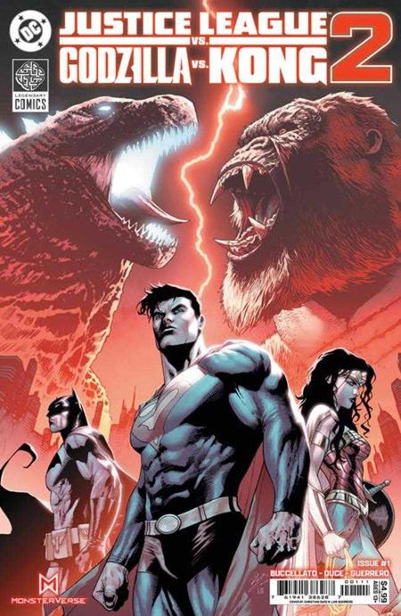 Justice League vs Godzilla vs Kong 2 #1 CVR A Christian Duce 06/04/25 (Of 7)