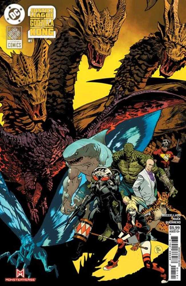 Justice League vs Godzilla vs Kong 2 #1 CVR B Dan Mora Card Stock Variant 06/04/25 (Of 7)
