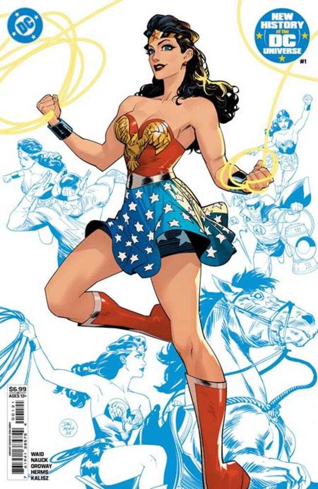 New History of the DC Universe #1 CVR B Dan Mora Card Stock Variant 06/25/25 (Of 4)
