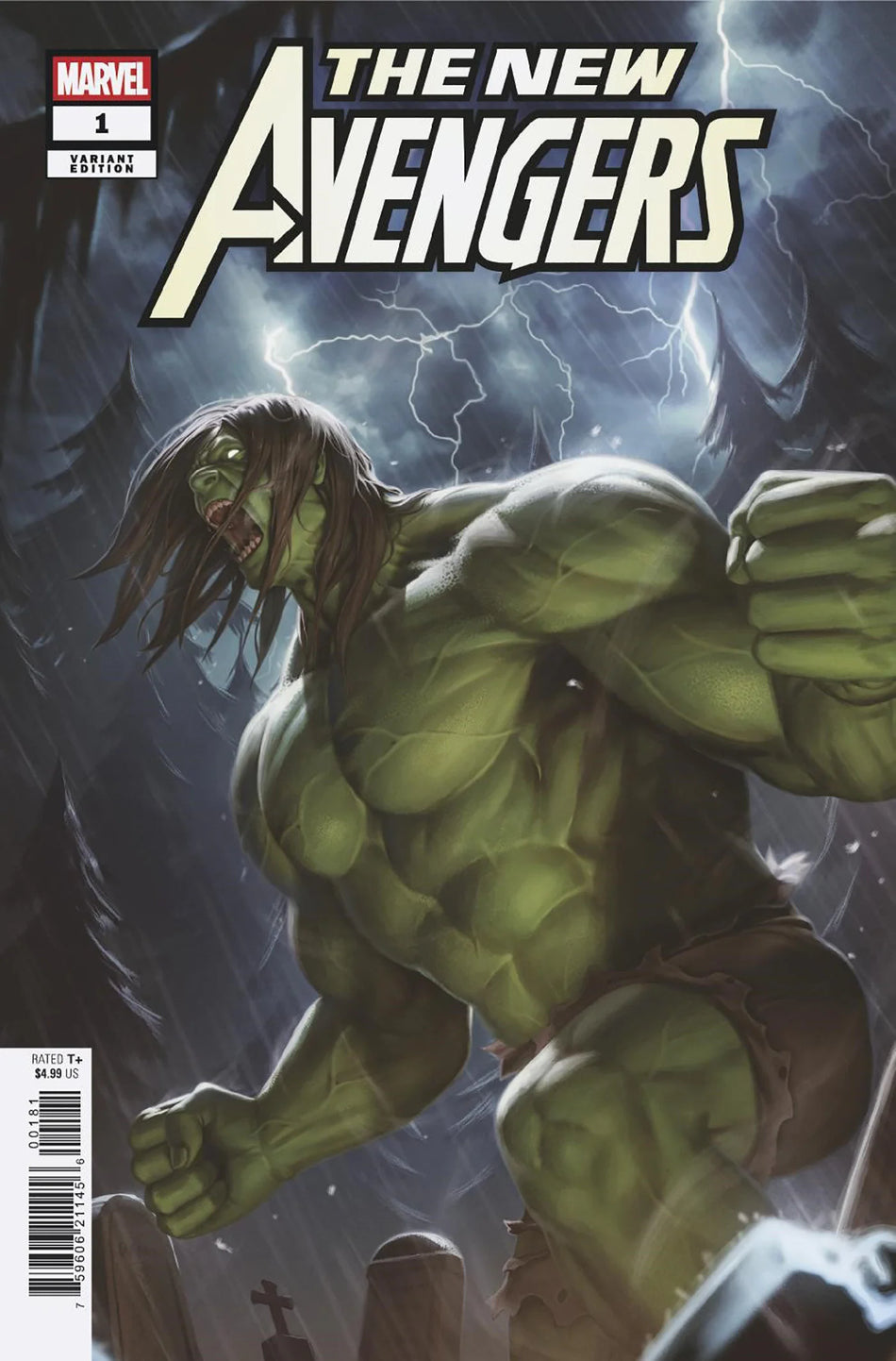 New Avengers #1 Woo-Chul Lee Hulk Variant D 06/11/25
