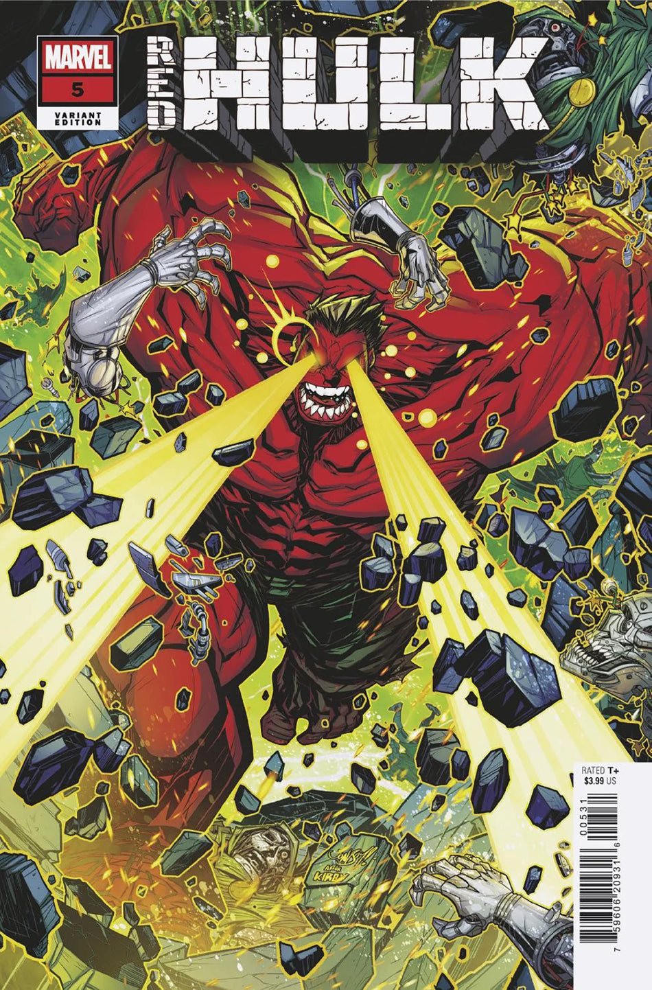 Red Hulk #5 Jonboy Meyers Variant [Doom] 06/04/25