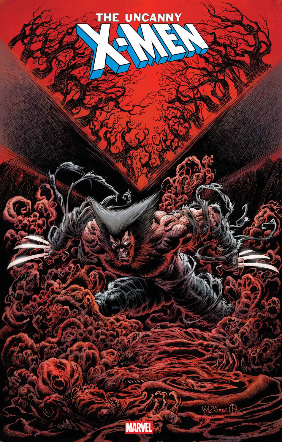 Uncanny X-Men #16 Kyle Hotz 1:25 Variant 06/25/25