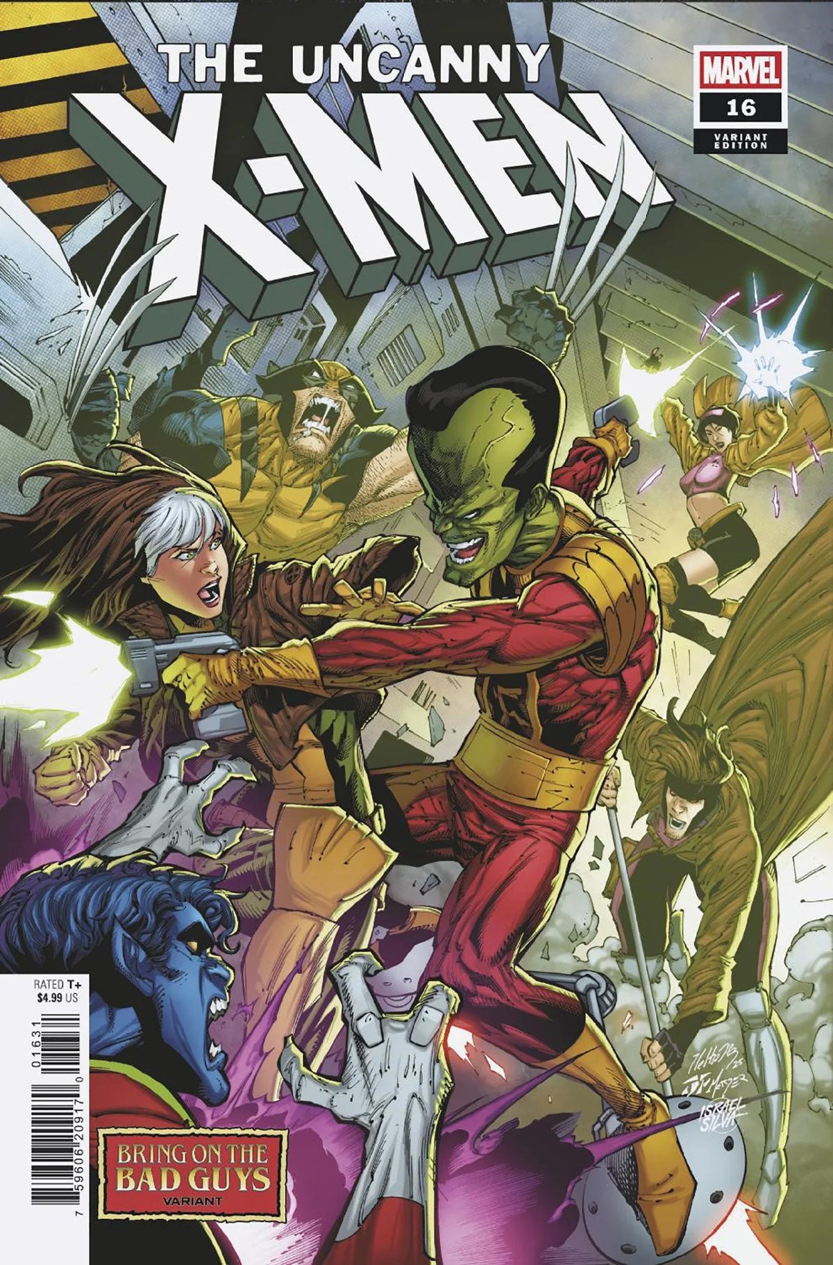 Uncanny X-Men #16 Netho Diaz Bring On the Bad Guys Variant 06/25/25