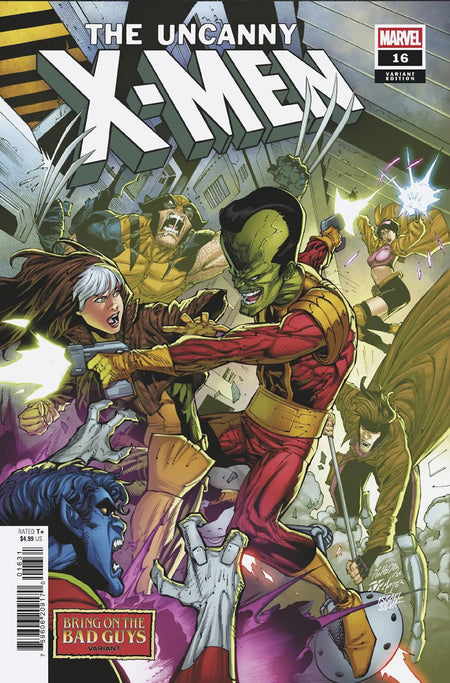 Uncanny X-Men #16 Netho Diaz Bring On the Bad Guys Variant 06/25/25