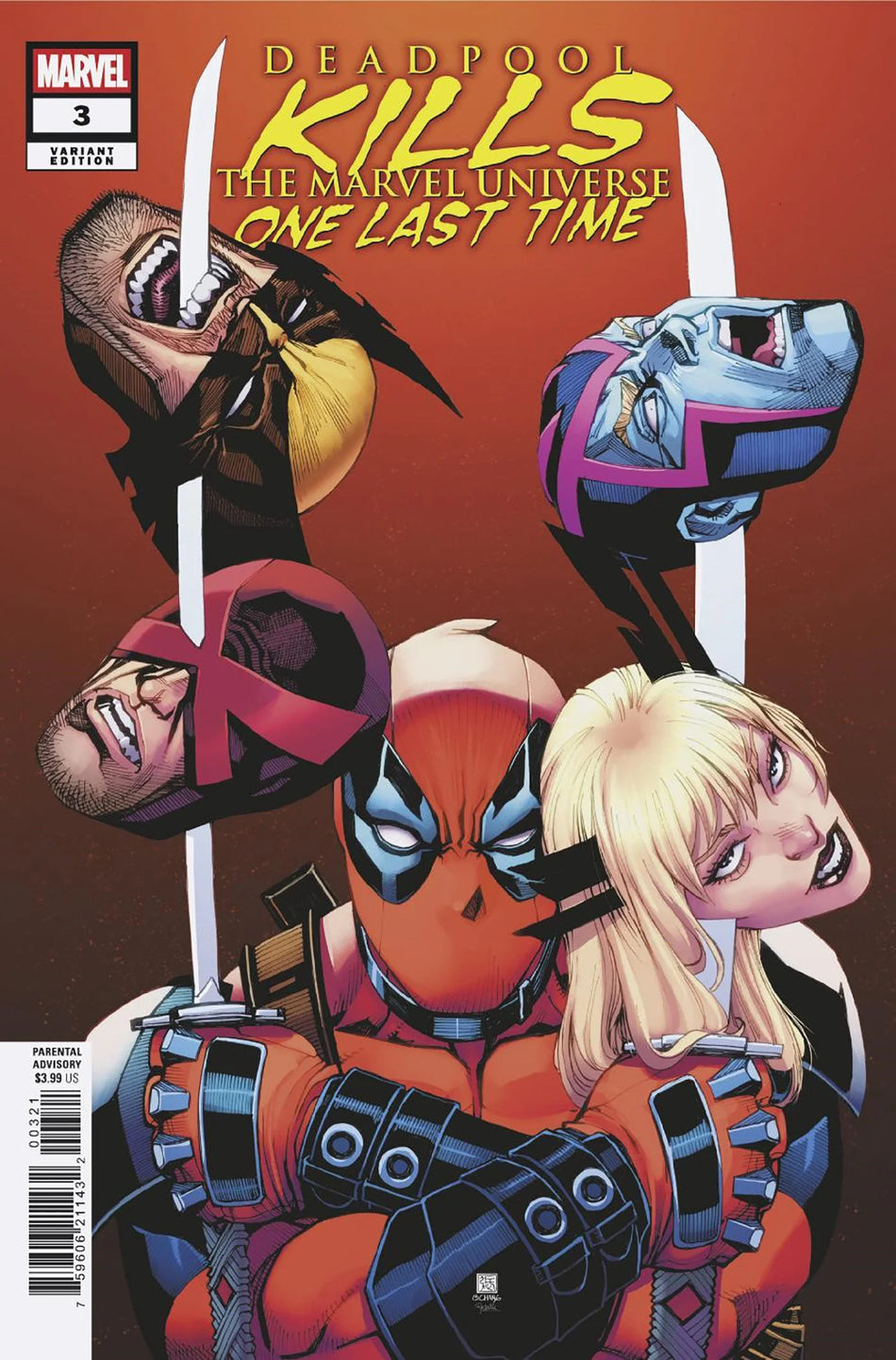 Deadpool Kills the Marvel Universe One Last Time #3 Bernard Chang Variant 06/11/25