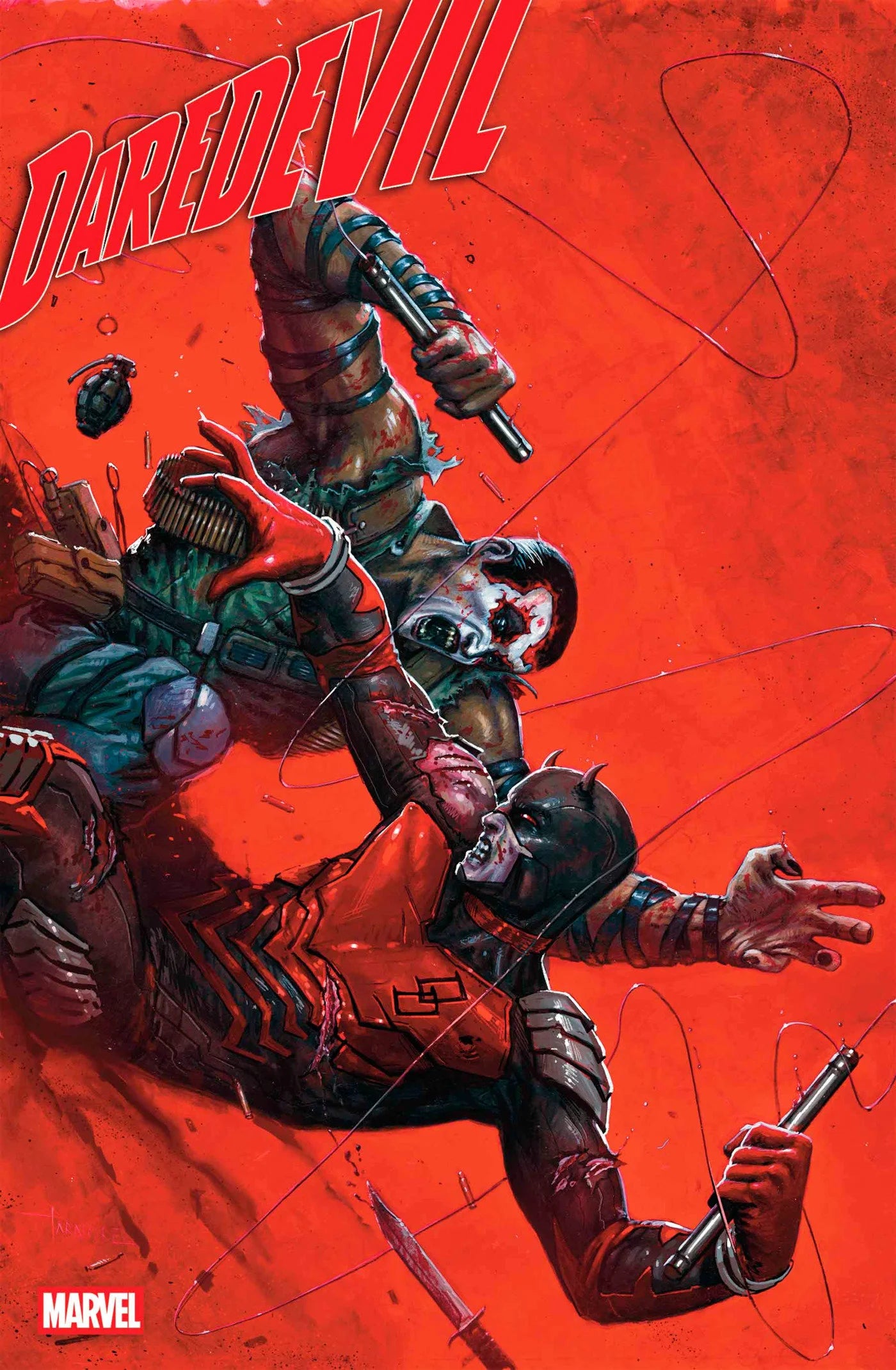Daredevil #22 Davide Paratore Bring On the Bad Guys Variant 06/04/25