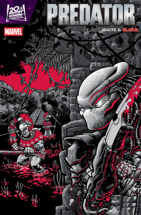 Predator: Black, White & Blood #2 Gonzo Variant 08/27/25