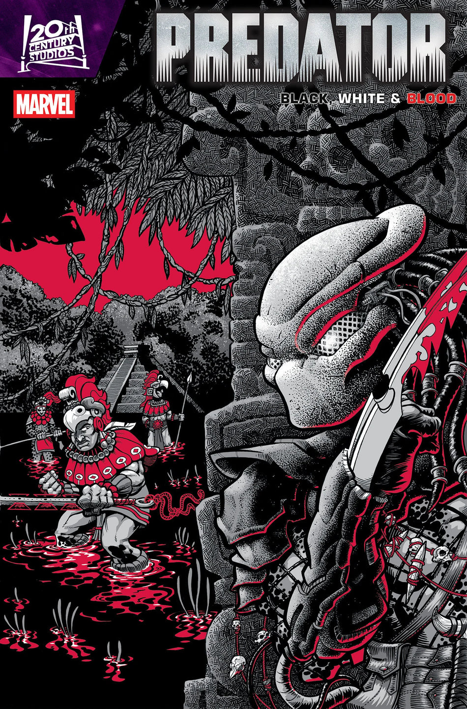 Predator: Black, White & Blood #2 Gonzo Variant 08/27/25