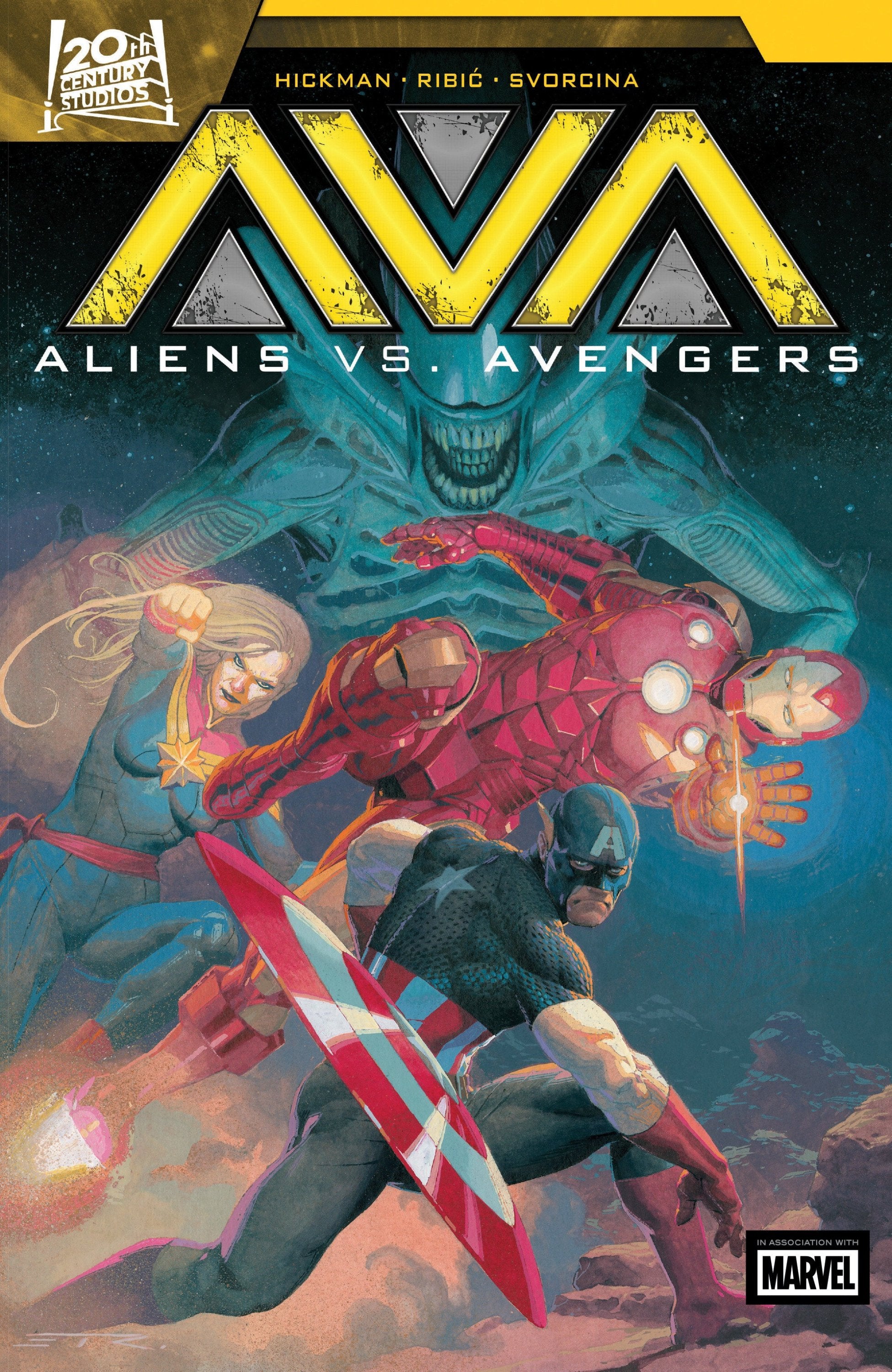 Aliens vs Avengers TPB 08/20/25