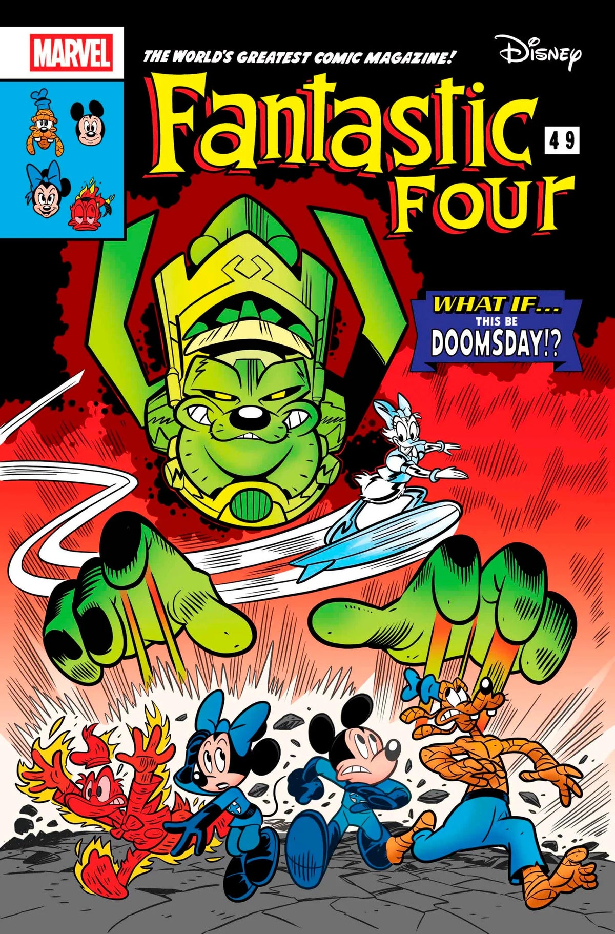 Fantastic Four #1 Lorenzo Pastrovicchio Disney What If? Fantastic Four Homage Variant 07/09/25