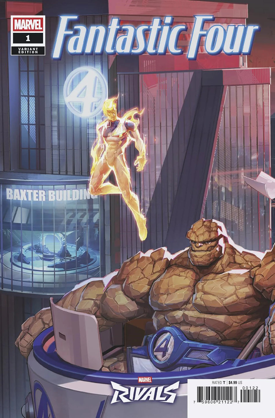 Fantastic Four #1 Netease Games Marvel Rivals 2-Part Connecting Variant 07/09/25