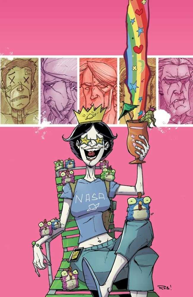 Chew TPB Volume 06 Space Cakes Autographed Edition Rob Guillory