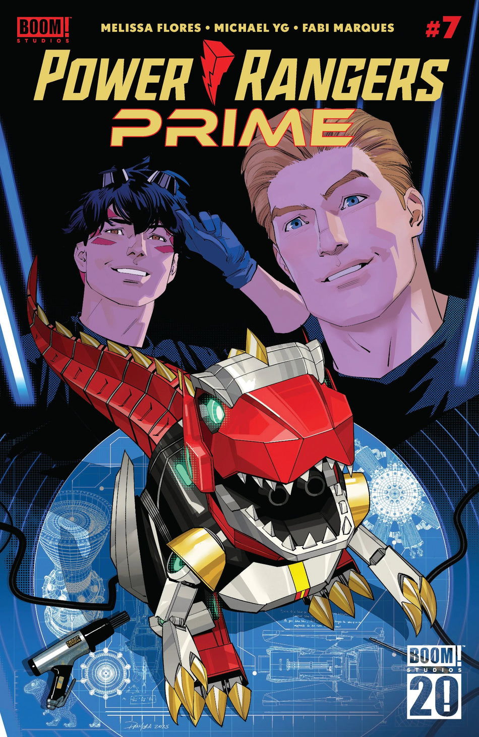 Power Rangers Prime #7 A Main Dressed Mora 06/04/25