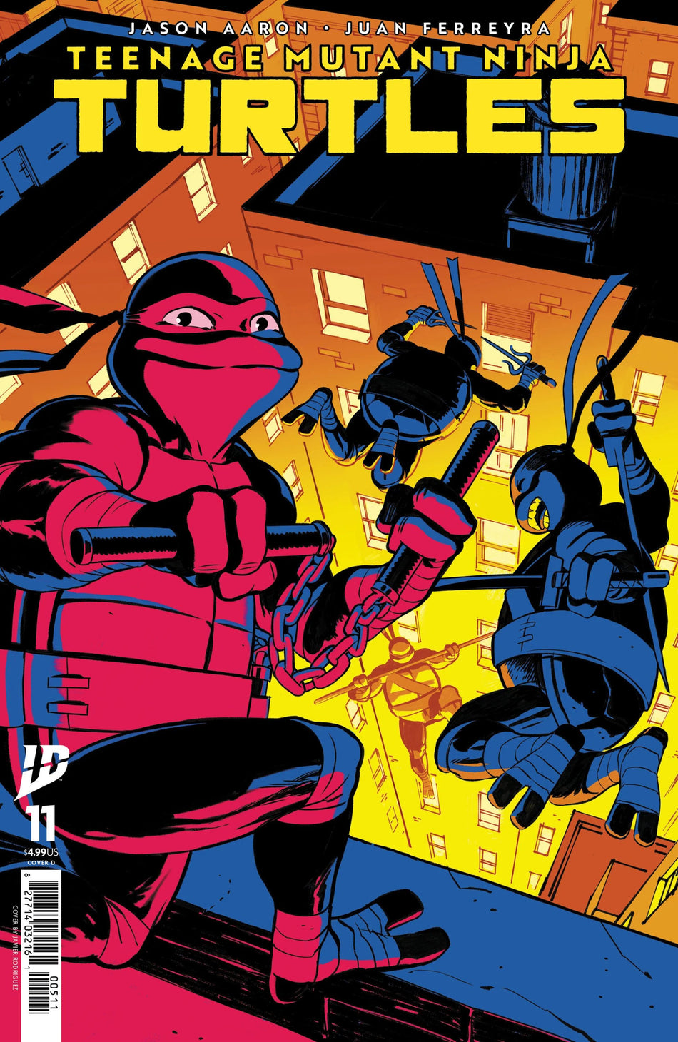 Teenage Mutant Ninja Turtles #11 Variant D RodrÃ­guez 09/03/25