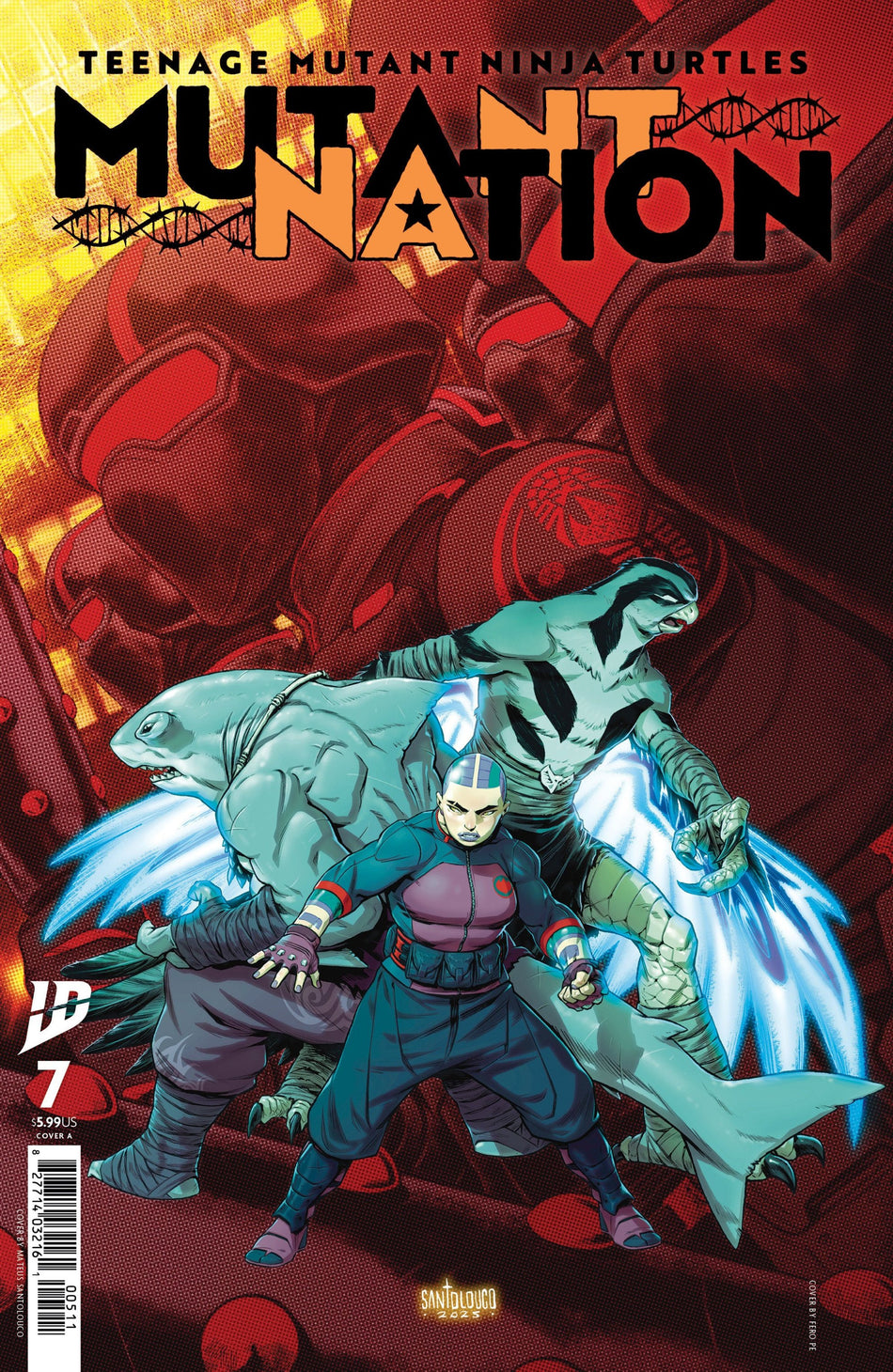 Teenage Mutant Ninja Turtles: Mutant Nation #7 CVR A Santolouco 06/11/25