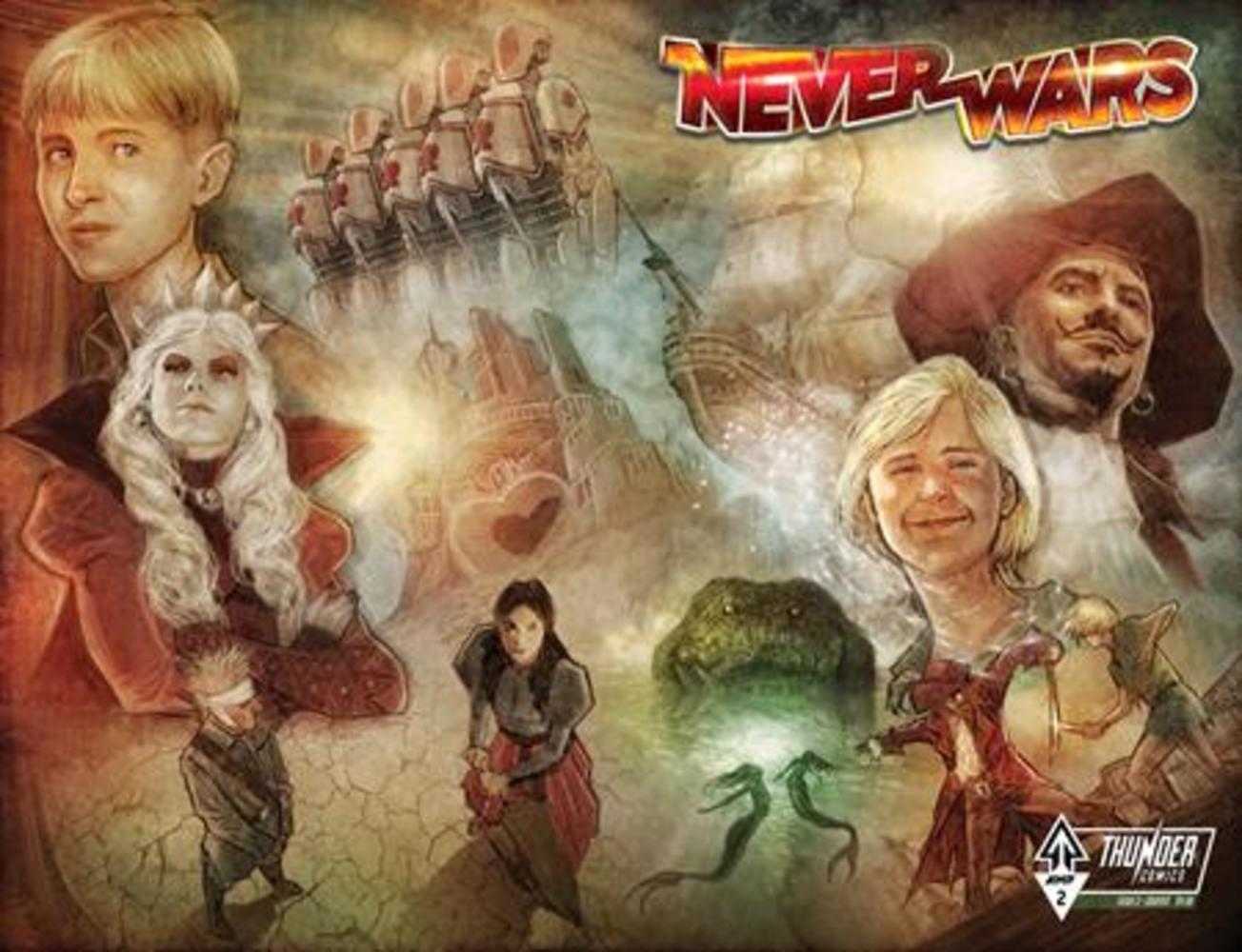 Neverwars #2 CVR B 1:5 Edwin Arroza Wraparound Unlock Variant 08/13/25 (Of 9)