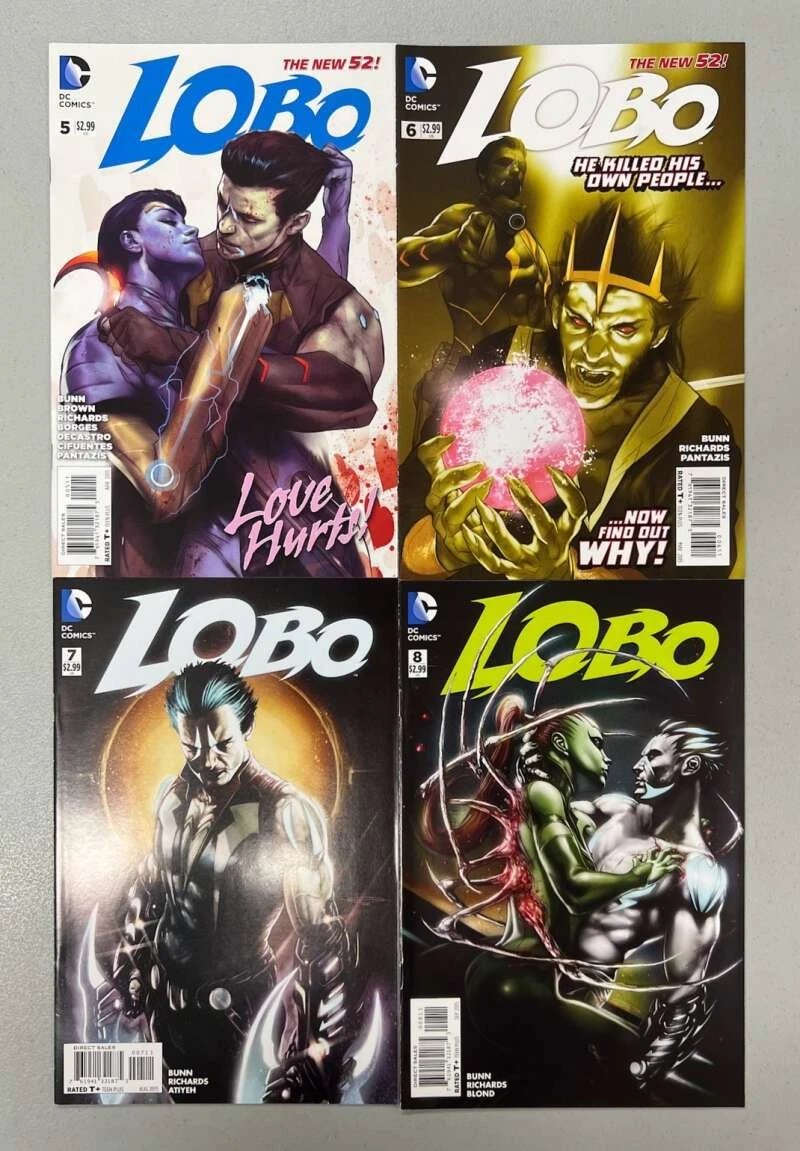 Lobo New 52 complete set #1-13 plus annual