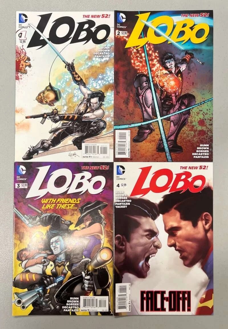 Lobo New 52 complete set #1-13 plus annual