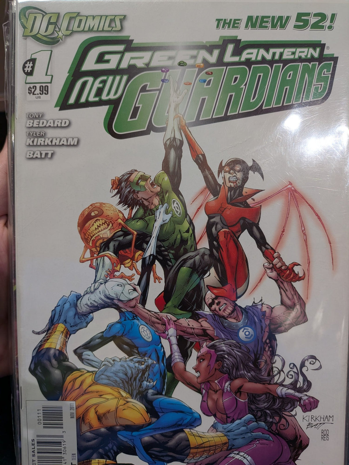 Green Lantern: New Guardians 2011 bundle 1-20, Future's End one-shot