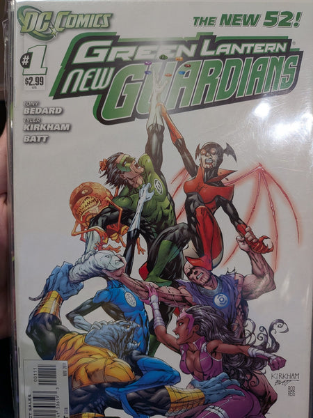 Green Lantern: New Guardians 2011 bundle 1-20, Future's End one-shot