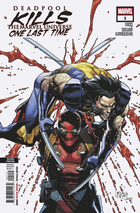 Deadpool Kills the Marvel Universe One Last Time #1 Leinil Yu 2nd Print Variant 05/14/25