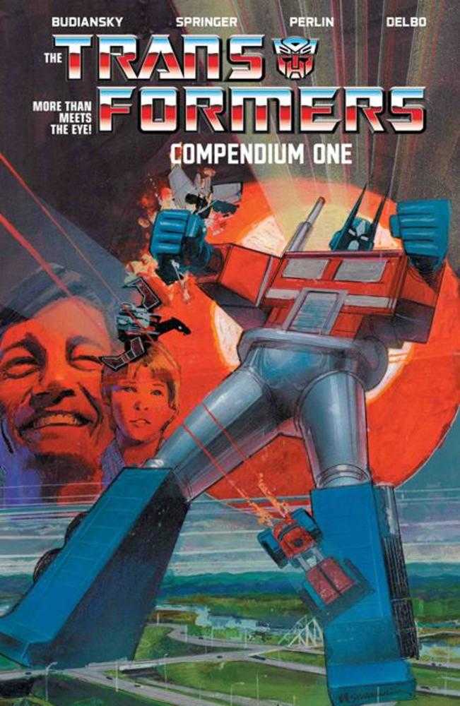 Transformers Compendium TPB Volume 01 Direct Market Exclusive Bill Sienkiewicz Cover 05/28/25