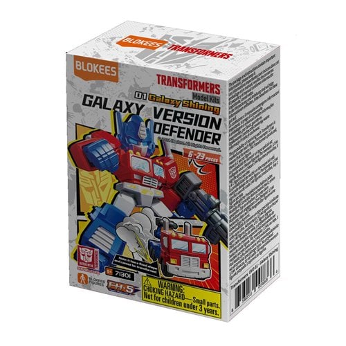 Blokees Transformers 01 Galaxy Shining Galaxy Version Defender Model Kit