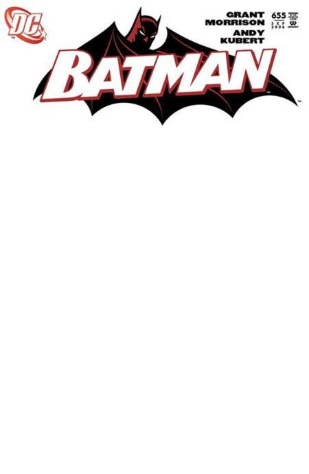 Batman #655 Facsimile Edition CVR D Blank Variant 07/16/25