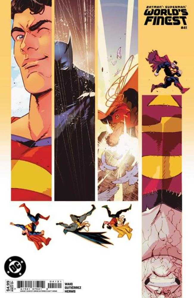 Batman Superman Worlds Finest #41 CVR C Adrian Gutierrez Card Stock Variant 07/16/25