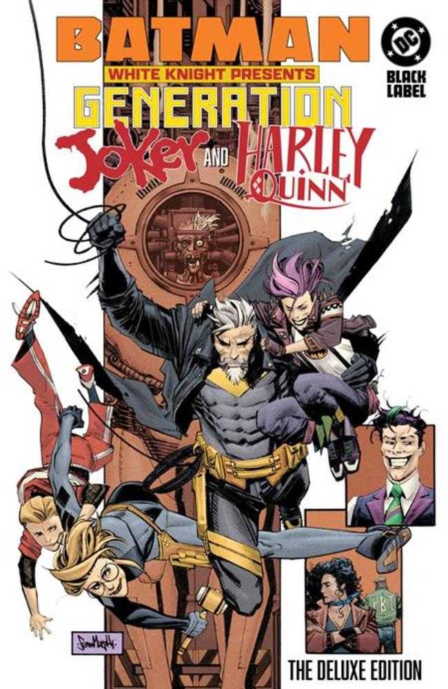 Batman White Knight Presents Harley Quinn And Generation Joker the Deluxe Edition Hardcover 09/03/25