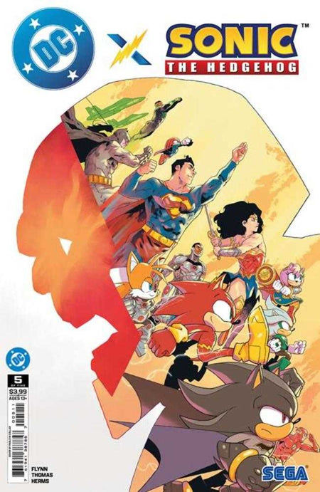 DC X Sonic the Hedgehog #5 CVR A Pablo M Collar 07/30/25 (Of 5)