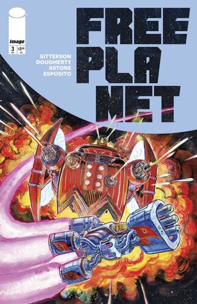 Free Planet #3 CVR A Jed Dougherty 07/09/25