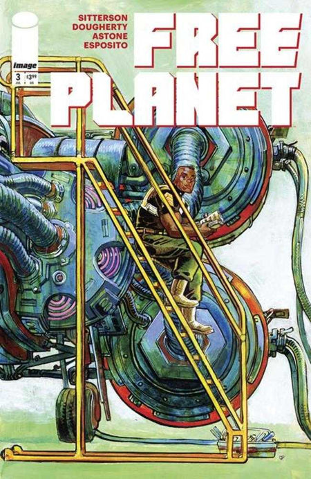Free Planet #3 CVR B Jed Dougherty Ladder Variant 07/09/25