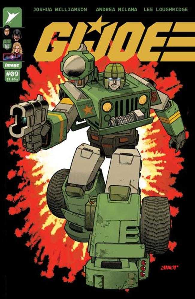 G.I. Joe #9 CVR D 1:25 John Amor Variant 07/16/25