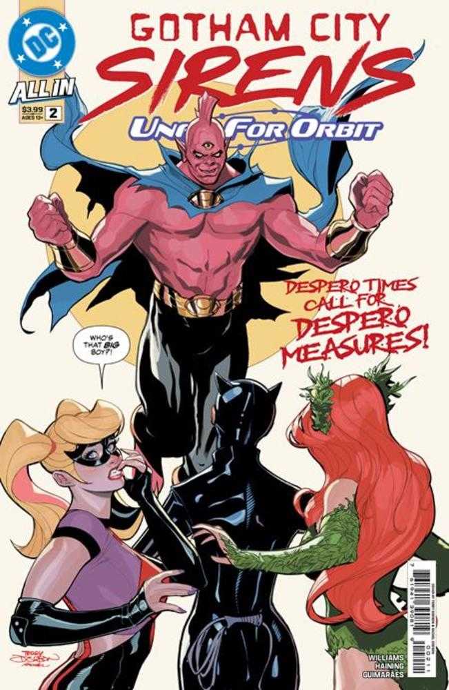 Gotham City Sirens Unfit For Orbit #2 CVR A Terry Dodson & Rachel Dodson 07/09/25 (Of 5)