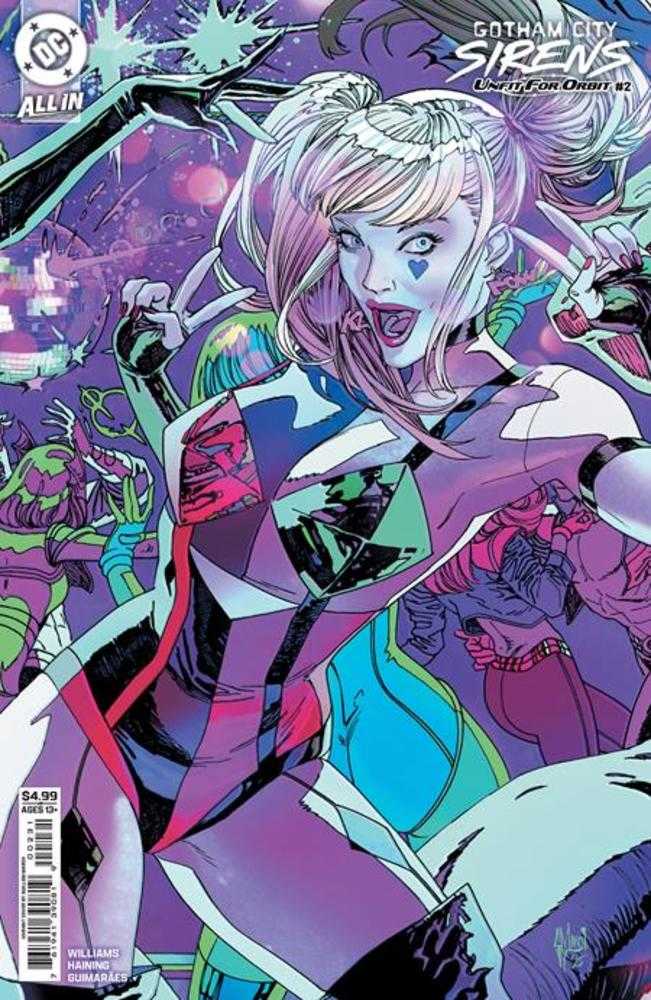 Gotham City Sirens Unfit For Orbit #2 CVR C Guillem March Connecting Card Stock Variant 07/09/25 (Of 5)