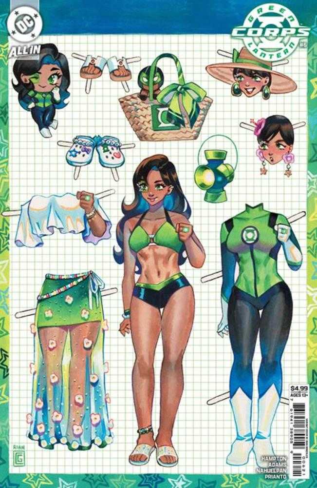 Green Lantern Corps #6 CVR C Rian Gonzales Card Stock Variant 07/09/25