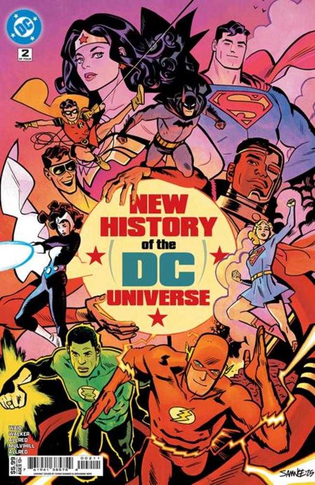 New History of the DC Universe #2 CVR A Chris Samnee 07/23/25 (Of 4)