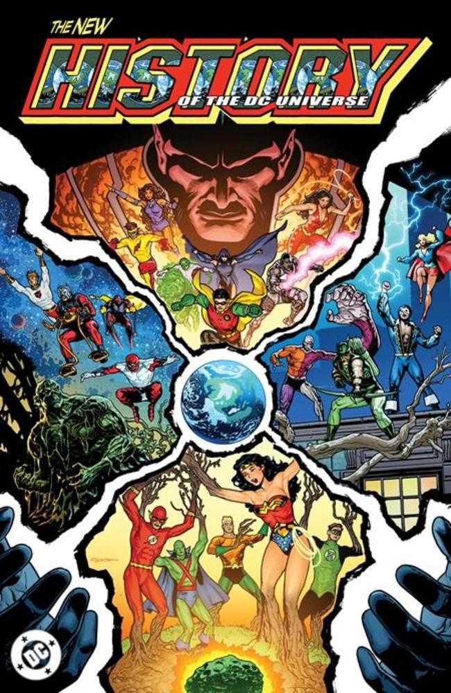 New History of the DC Universe #2 CVR E Ryan Sook Foil Variant 07/23/25 (Of 4)