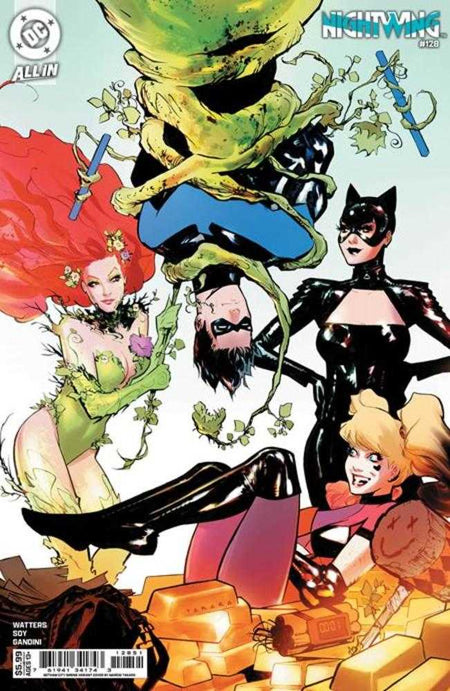 Nightwing #128 CVR D Marcio Takara Gotham City Sirens Card Stock Variant 07/16/25