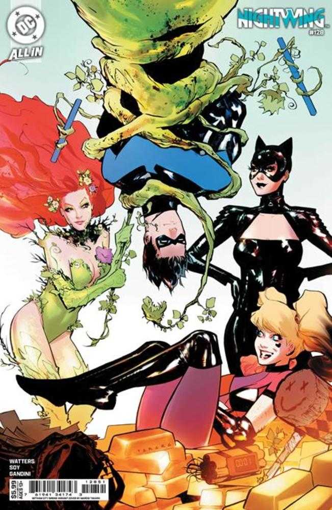 Nightwing #128 CVR D Marcio Takara Gotham City Sirens Card Stock Variant 07/16/25