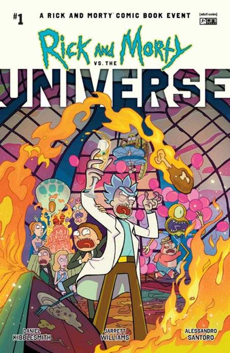 Rick And Morty vs the Universe #1 CVR A Dave Bardin 07/09/25 (Of 4)